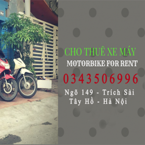 Dịch vụ cho thuê xe máy Hà Nội Mr-Good Bikes